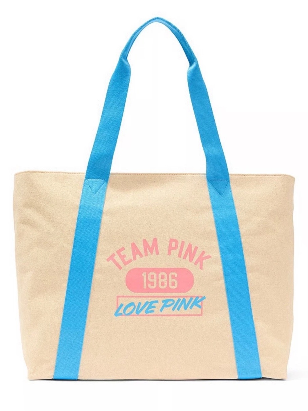 NWTS Victoria’s Secret Pink Canvas Tote Bag
